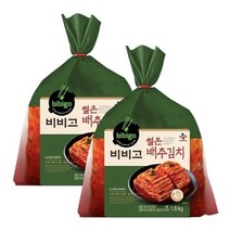 CJ제일제당 비비고 썰은배추김치 1.8kg*2 340082, 단품