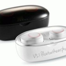 [POIPOI] 귀가편한 블루투스 이어폰 무선 삼성 애플 LG 완벽호환, 1)V5.0크림화이트