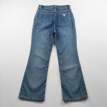 게스 레트로 부츠컷 청바지 워싱 여자 데님 사이즈24