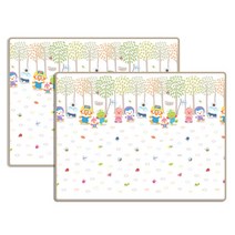 파크론 1+1 뽀로로 벅스 웰빙 놀이방매트 185x140x1.2cm, 뽀로로벅스 웰빙 185x140x1.2cm (2장)