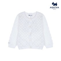 [아가타] 아가타펀칭가디건(AAMT2G22_WH)