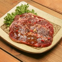 푸주 미국산 고급육 양념육 1인분 이지팩 진공소포장, 양념 부채살 300g, 1개