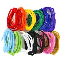 [문구조아] 굵은 모루 만들기 꾸미기 재료 공예 흰색, 10개