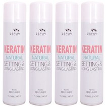 꽃을든남자 케라틴 내츄럴 헤어 스프레이 300ml, 4개