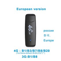 lte 라우터 와이파이 공유기 카드 모뎀 동글 핫스팟 동글, 유럽 ​​버전