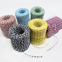꽈배기지끈 포장용 종이끈 (2mm) 100m, 롤, 11 박스