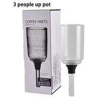 사이폰커피 사이펀 커피 포트 세트 3/5 인 필터 내열 유리 수동 360ml/480ml, 12 3people up pot