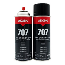 오공 다용도 강력 스프레이 접착제 707, 18개