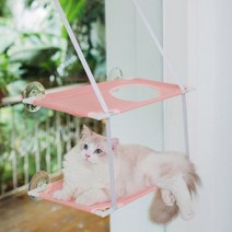 더블 레이어 애완 동물 침대 고양이 선반 20kg 베어링 고양이 맑은 창 좌석 마운트 애완 동물 고양이 잠자는 해먹 고양이 침대 액세서리, 5-더블 레이어