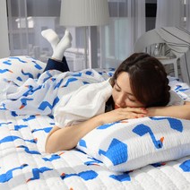 구스덕 시어서커 여름 침구