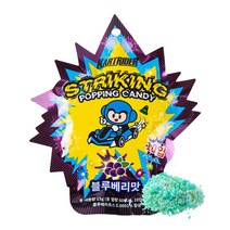 스트라이킹 팝핑캔디 블루베리맛15g 톡톡사탕 아이들, 23DS_스트라이킹 팝핑캔디 블루베리맛 15g