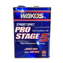 와코스 엔진 오일 PRO-S30 프로 스테이지 S 0W-30 E225 4L