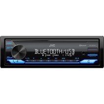 카오디오 USB 포트가 JVC KDSX27BT Bluetooth 카 스테레오 – AMFM 라디오 MP3 플레이어 고대비 LCD 탈착식 페이스 플레이트 단일 DIN 13밴드 EQ, 단일 DIN 자동차 스테레오