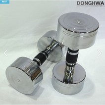 크롬 도금 아령 덤벨 3kg 4kg 5kg 6kg 7kg 18kg 20kg, 18kg(낱개)