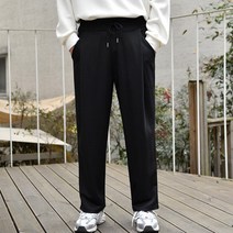 게리오 완전 편안하게 입기좋은 밴딩 와이드 팬츠