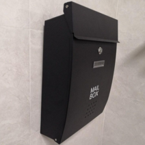 벽걸이 우편함 방수 우체통 주택 빌라 현관우체통 메일박스 mail Box, 화이트
