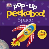 (영문도서) Pop-Up Peekaboo! Space Board Books, DK Publishing (Dorling Kindersley)