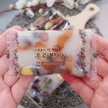 영양찰떡 2kg (30개) 식사대용부모님 콩떡 선물 호박모듬찰떡 개별포장 답례 생일 단체 설선물, 모듬+호박(30개)