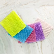 20cm 하트 뽁뽁이 비닐 봉투 봉지 포장 보관 택배 기포 완충 소포, B_퍼플1P, 1개