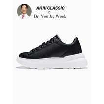 [아키클래식 ]케쥬얼!!정장!!잘 어울리는 스니커즈 !! 알피 블랙[NC순천]남녀공용