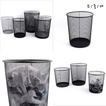 파샵 원형 철망 대 철재쓰레기통 우산꽃이