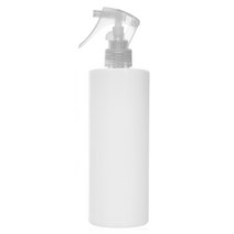 미니건스프레이용기(S형) 100ml~500ml, 각백색용기 투명캡 500ml