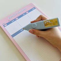 몽알몽알 전동 지우개 2color, 하늘색