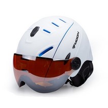 스노우보드헬멧 스노보드 헬멧 스키 문 직업 하프, 하얀, 61-64cm