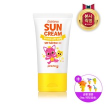 [LG생활건강] 베비언스 핑크퐁 선크림 60ML +공룡 물총(1 ea_랜덤 발송), 상세 설명 참조
