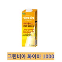 [정식품] 그린비아 화이바 1000ml x 12팩 노인 환자 영양식, 1000ml x12팩