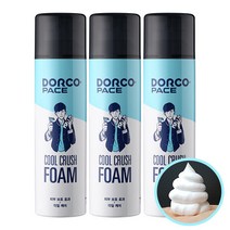 쿨크러쉬 쉐이빙폼 250ml 3개/ed01, 쿨크러쉬 쉐이빙폼 250ml 3개 (4