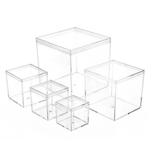 아크릴 케이스 건담 피규어 진열장 장식장 레고 박스 보관함, 12cm