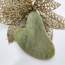 블랙 비앙 스톤 괄사 마사지 도구 스파 침술 긁기 바디 발 뒤 얼굴 목 뷰티 과샤 보드 비안, green