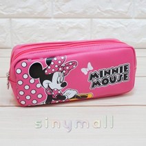 쭈bapha_디즈니 미니마우스 투웨이 필통 186501 가죽 연필케이스 팬시류 디자인 연필 펜슬 예쁜 주머니 파우치 문구류치 펜슬지갑♥LtMS, ♥myside!, ♥myHoney-쇼핑