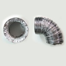 화목난로 캠핑용 굴뚝연결 자바라연통 배기관 환풍구만들기, 선택4_125파이1000mm