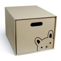 이케이박스 수납정리함, 토끼 무단추 정리함 4개입