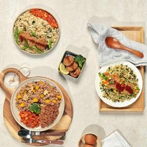 맛남주의 도시락 12종 6팩, 계란야채곤약볶음밥과 불닭볶음