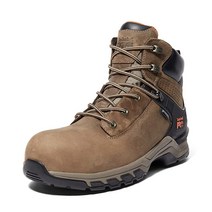 Timberland PRO 남성용 하이퍼차지 TRD 15.2cm(6인치) 합성 안전 발가락 방수 6 NT WP 브라운: 캔틴, 9.5, Turkish Coffee