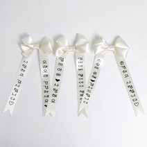 카네이션 유리돔 무드등용 미니화환용 문구리본 감사문, 3번문구