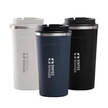 텀블러 커피텀블러 510ml 머그컵 진공컵 머그잔 보온병 가벼운무게 밀폐 보온 보냉 온도유지, 화이트