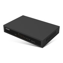 IPTIME - PoE408 10/100Mbps 8Port Fast Ethernet Switch 4Port PoE 스위치 허브- 포트당 15W 지원 전원공급 + 데이터 전송