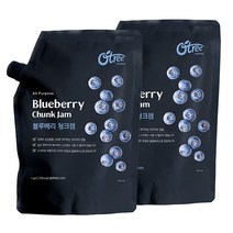 오트리푸드 블루베리 청크잼 1kg 2개, 단품