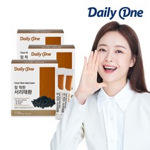 데일리원 참 착한 서리태환 건강 환 3통, 단품, 단품