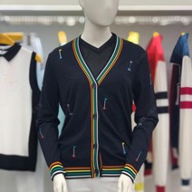 S/S 루이까스텔 여성 전판 깃발 자수 가디건 3FRSW481N