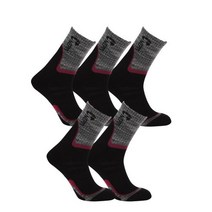 네파 여성용 등산양말 중목 5p, BLACK