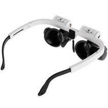 확대경 안경 돋보기 8x 15x 23x 보석상 워치 메이커 머리띠 LED 라이트 광학 유리 도구 수리 독서용, [01] 8X 15X 23X, [01] Magnifying Glasses