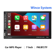 안드로이드올인원 안드로이드오토 Podofo 8+128g 2 din 자동차 라디오 gps, MP5 카플레이