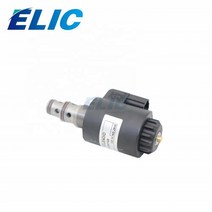 유압 부품 ELIC KWE6K-22/G24D16B 38553-61040 SKM6-G24D 용 유압 솔레노이드 밸브, 한개옵션0
