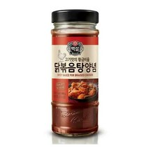 CJ더마켓 만능 소스 황금 소스 양념 장레시피 백설 닭볶음탕양념 닭볶음탕 닭갈비 만능간장 닭요리 490G, 24개