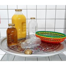 델몬트 훼미리 쥬스병 보리차병 레트로 감성 물병 4size, 500ml